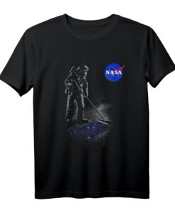 NASA T-Shirt Astronaut Galaxy Sweeper  Offiziell lizenziertes Space-Shirt für Kinder, Weltraum, Mond & Mars Fanartikel