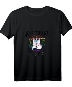 Nicht Heute Jesus Halloween Tank Top - Lustiges Caticorn Teufel Satan Design für Halloween-Partys & Okkultisten