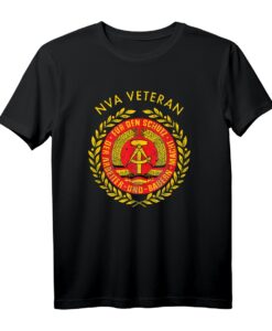 NVA Veteran T-Shirt  DDR Armee & Mauerfall Erinnerung | Stolz auf Ostdeutschland & ehemalige Soldaten