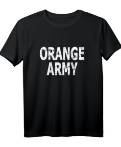 Orangene Armee T-Shirt  Niederländischer Nationalstolz für Fans der Oranje Army, Fußball, Radfahren, Tennis & mehr