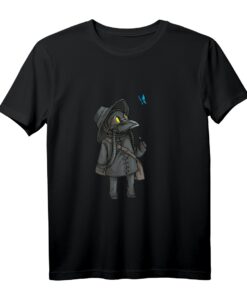 Pest Arzt T-Shirt für Fans dunkler Fantasy und Gothic - Mittelalterliches Design mit ikonischer Maske