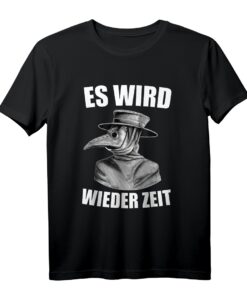 Pestdoktor Mittelalter Steampunk Arzt Geschenk T-Shirt  Dunkle Humor Geschenkidee für Goth, Steampunk & Mittelalter Fans