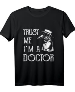 Pestdoktor Plague Doctor T-Shirt für Gothic & Steampunk Fans - Mittelalter Horror Design für Halloween & Kostüm