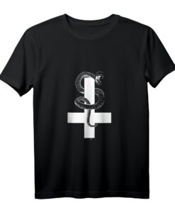 Peterkreuz umgekehrtes Kreuz mit Schlange Tank Top  Leichtes, klassisch geschnittenes Oberteil für Statement-Mode