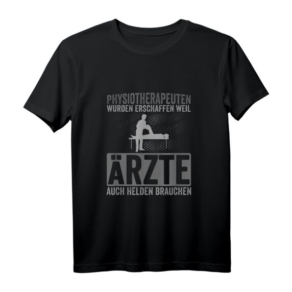 Physiotherapeut Geschenk T-Shirt mit lustigem Spruch  Perfekt für Physiotherapeuten, Kollegen & Team zum Geburtstag & Weihnachten