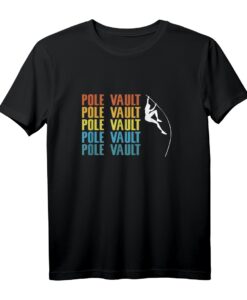 Pole Vault Mama Stabhochsprung Hochsprung Geschenk Athlet T-Shirt  Perfektes Geschenk für Leichtathletikfans, Trainer und Sportler