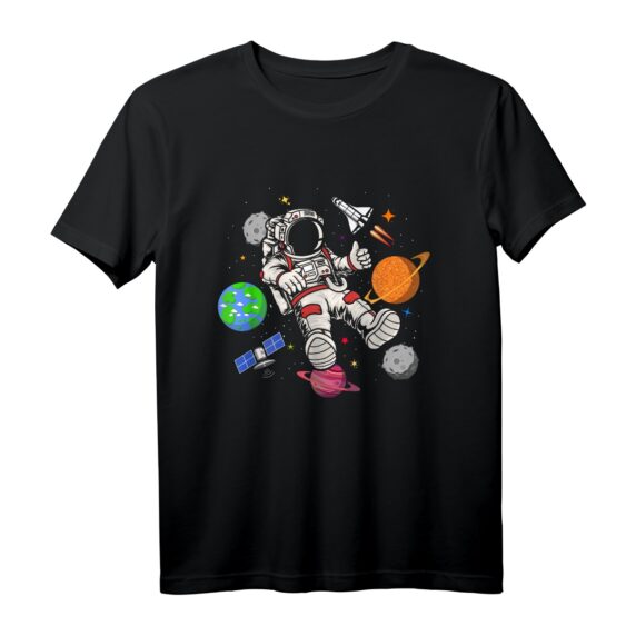Raketen Wissenschaftler Planet Kinder Geschenk Astronaut T-Shirt - Perfektes Weihnachts- und Geburtstagsgeschenk für kleine Raumfahrtfans