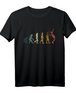 Retro Evolution Tennis T-Shirt  Perfektes Geschenk für Tennisspieler, Sportliebhaber und Trainer zu Weihnachten & Geburtstag