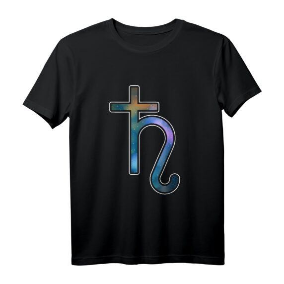 Saturn Astrologie Zeichen Planet T-Shirt  Perfektes Geschenk für Weltraum- und Astronomie-Liebhaber