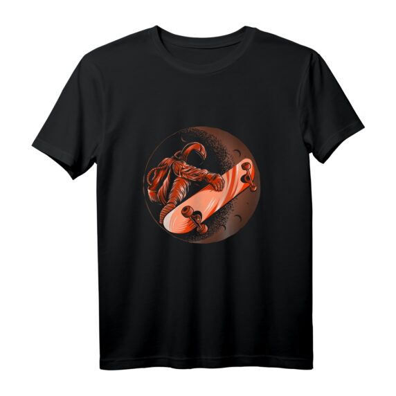 Skater Wissenschaft Astronaut T-Shirt für Kinder  Geschenkidee für Weltraum- und Raumfahrtbegeisterte, perfekt zu Weihnachten & Geburtstag