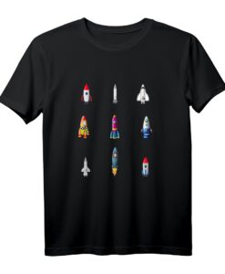 Space Raketen Astronaut T-Shirt  Perfektes Geschenk für Raumfahrtliebhaber, Astronomie-Nerds und Weltraumfans zu Weihnachten & Geburtstag