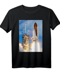 Space Shuttle Launch Galaxy T-Shirt  Cooles Weltraum- und Astronomie-Shirt für Wissenschaftler, Astronomie-Fans und Sternenbeobachter