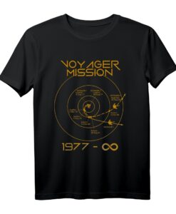 Space Voyager 1 & 2 Sonden T-Shirt  Weltraum-Erkundung, Wissenschaft & Sci-Fi Geschenk für Astronomen, Ingenieure & Nerds