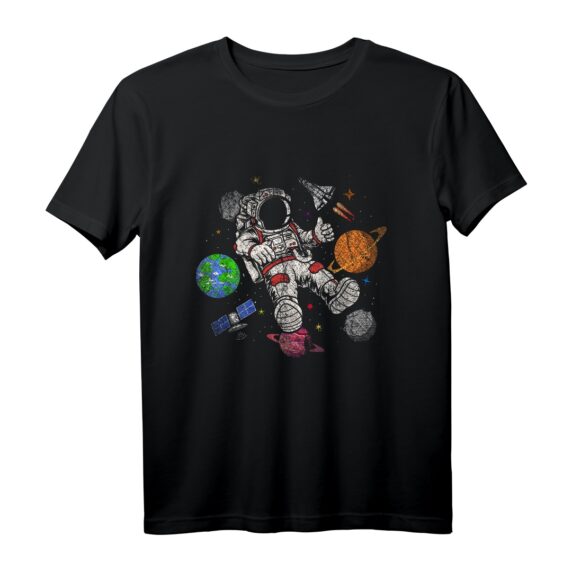 Space Wissenschaft Planet Rakete Kinder Geschenk - Astronauten T-Shirt für Weltraumfans, Geburtstags- und Weihnachtsgeschenk