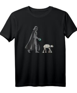 Star Wars Darth Vader the Dog Walker Meme T-Shirt - Lustiges offizielles Star Wars Merchandise für Männer, Frauen, Jungen & Mädchen