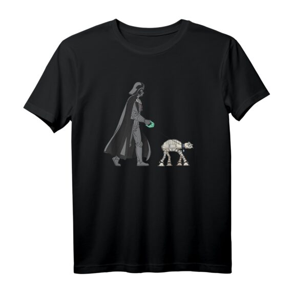 Star Wars Darth Vader the Dog Walker Meme T-Shirt - Lustiges offizielles Star Wars Merchandise für Männer, Frauen, Jungen & Mädchen
