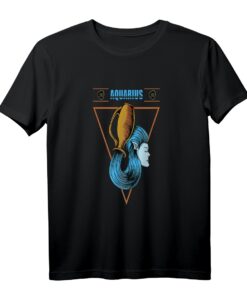 Sternzeichen Wassermann T-Shirt  Aquarius Design für stolz auf dein Astrologie-Zeichen, Geburtstagsgeschenk & Wassermann-Fans