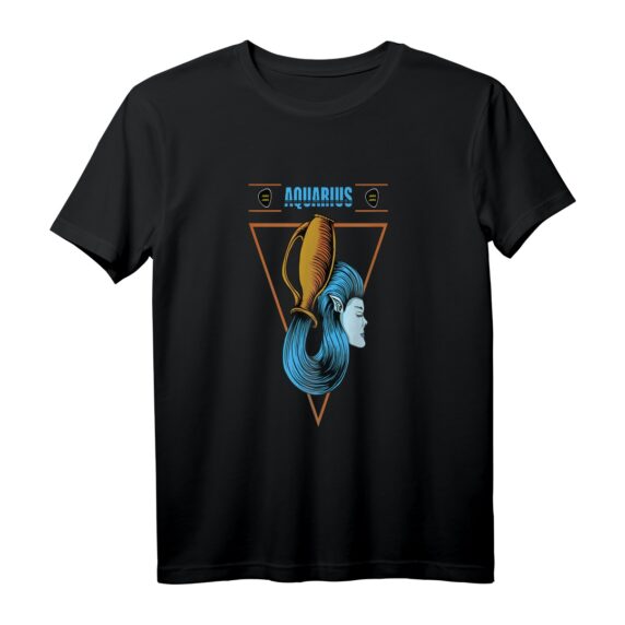 Sternzeichen Wassermann T-Shirt  Aquarius Design für stolz auf dein Astrologie-Zeichen, Geburtstagsgeschenk & Wassermann-Fans