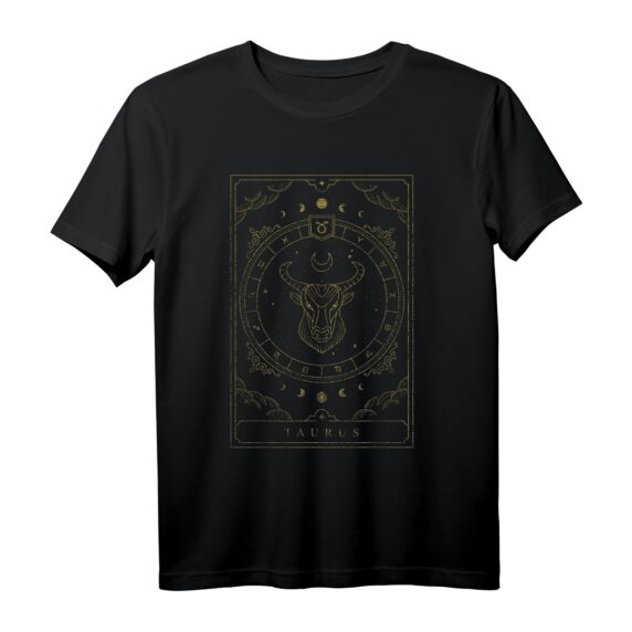 Stier Geschenk Sternzeichen T-Shirt  Astrologie Horoskop Tierkreiszeichen Geschenk für Männer, Frauen & Kinder
