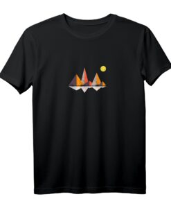 Sunshine Mountains - Stylisches Berg- und Sonnenmotiv T-Shirt für Natur- und Bergliebhaber, Wanderer und Outdoor-Fans