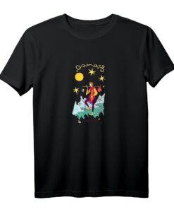 Tarot-Astrologie The Fool T-Shirt  Esoterisches Motiv, klassisch geschnitten, doppelt genähter Saum
