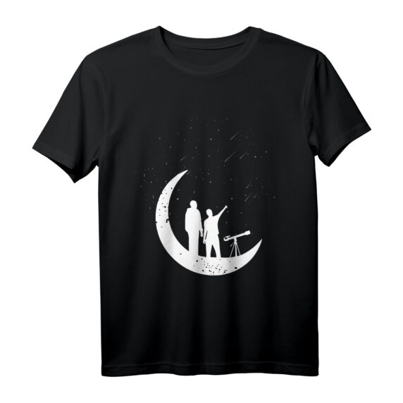 Teleskop-Shirt Astronomie Planeten-Weltraum - Vintage Design für Sternenbeobachter und Wissenschafts-Fans, ideales Geschenk
