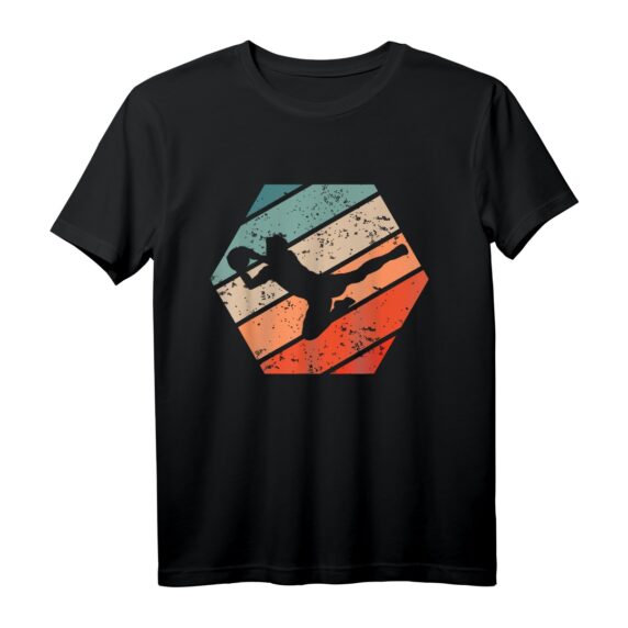 Torwart Fußball & Handball Vintage T-Shirt - Cooles Geschenk für Torhüter, Trainer & Mannschaftssportler