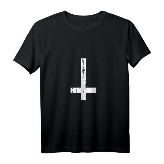 Umgedrehtes Kreuz Satanist Tank Top - Rebellisches Death Metal & Atheismus Geschenk für Damen und Herren