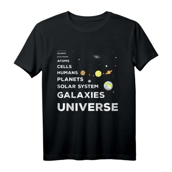 Universum Physiker - Quantenmechanik und Galaxie T-Shirt für Astrophysiker, Kinder und Weltraumfans - Perfektes Geschenk zu Weihnachten & Geburtstag