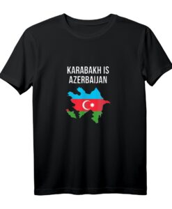 Unterstützung Aserbaidschan 2020 Free Karabakh T-Shirt  Patriotisches Geschenk für Geburtstag, Jubiläum & Abschluss