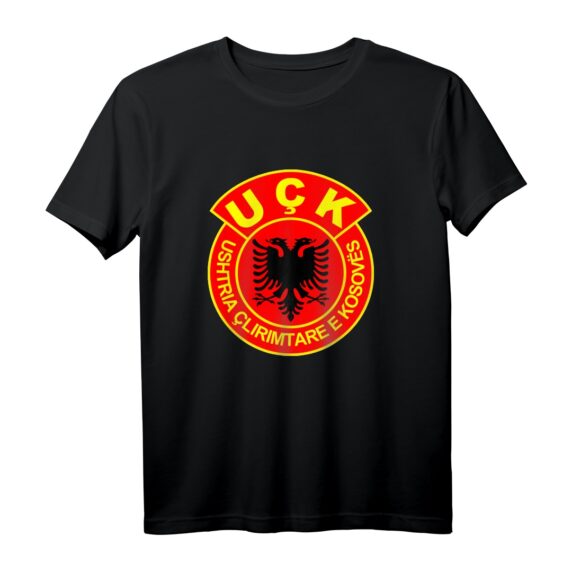 Uqk Flagge Shirt Kosovo Albaner - Albanischer Adler, Jashari, UCK & Kosovo Unabhängigkeit T-Shirt