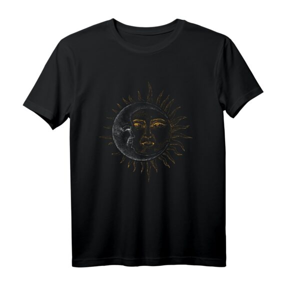Vintage Astronomie Sterne Sonne Mond Planeten Astronaut T-Shirt  Perfektes Geschenk für Weltraumliebhaber, Astronauten & Wissenschaftler