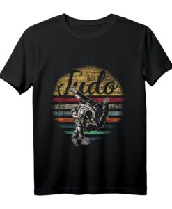 Vintage Judo T-Shirt  Ideales Geschenk für Judoka, Kampfsportler & Japan Liebhaber zu Weihnachten & Geburtstag