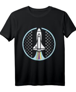 Weltraum Spaceshuttle Rakete Astronaut T-Shirt - Perfektes Geschenk für kleine Raumfahrer, Astronauten und Weltraum-Enthusiasten