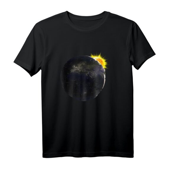 Wissenschaft Planeten Geschenk Sonnenfinsternis Astronomie T-Shirt - Perfekt für Astronomen, Nerds und Wissenschaftler zum Geburtstag oder Weihnachten