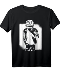 XRP-Symbol Crypto Currency to the Moon Astronaut T-Shirt  Unterstütze Kryptowährungen mit diesem Fan-Shirt
