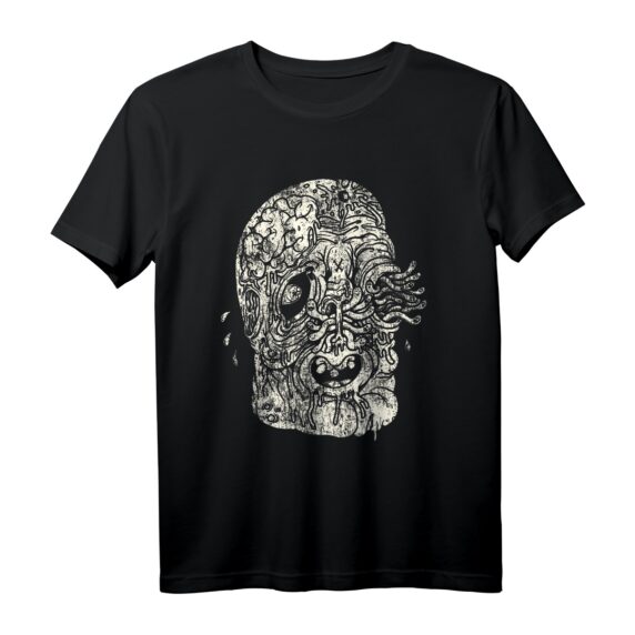 Zombie Lowbrow Art Halloween T-Shirt  Perfekt für Zombie- und Ghoulish-Partys, Halloween-Geschenke & Ghoulish-Festlichkeiten